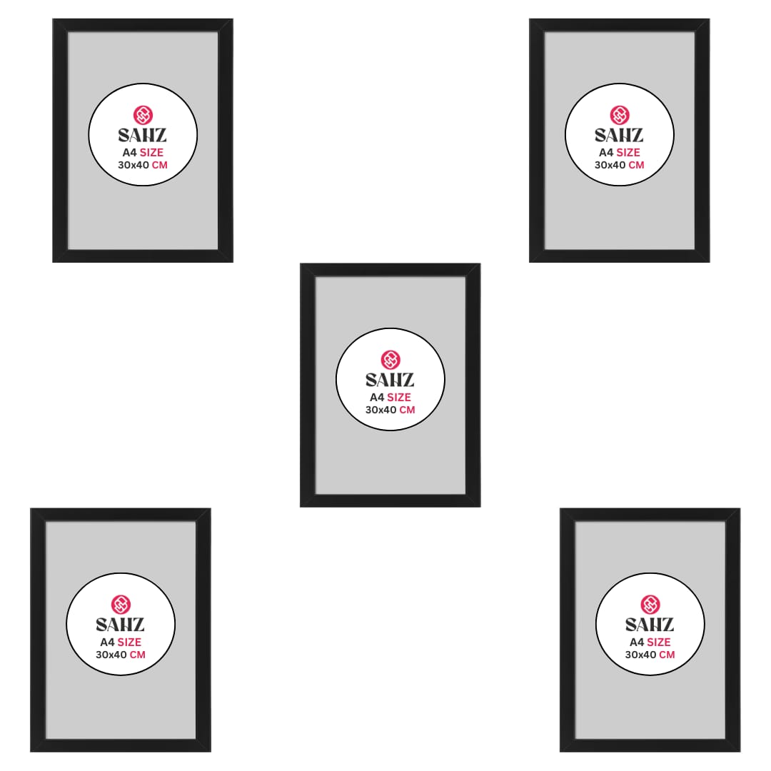 SAHZ PICTURE FRAME BLACK 30X40 PK5