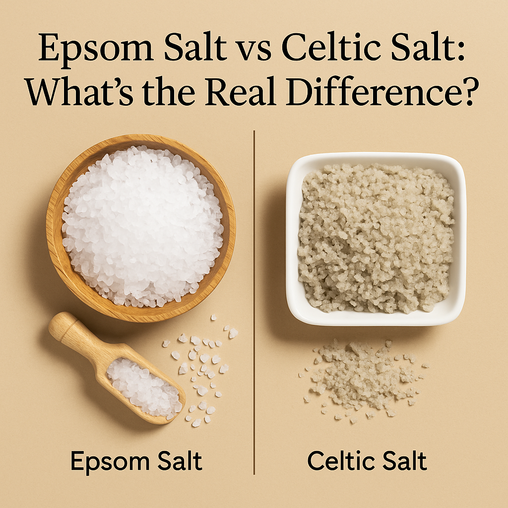 Epsom Salt vs Celtic Salt: What’s the Real Difference?