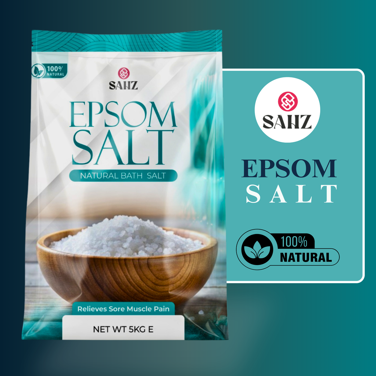 Pure Epsom Salts Magnesium Sulphate Bath Salt – SAHZ