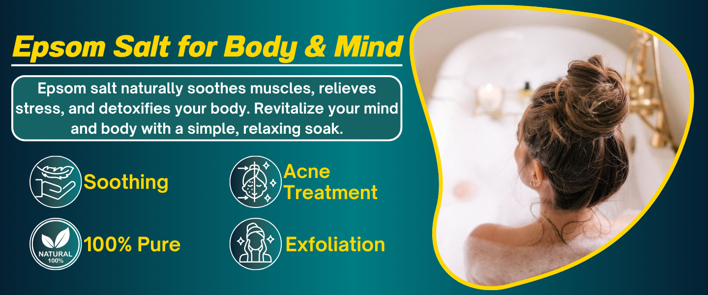 Pure Epsom Salts Magnesium Sulphate Bath Salt