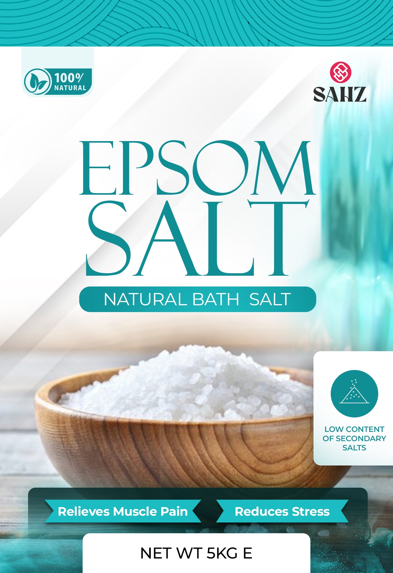 Pure Epsom Salts Magnesium Sulphate Bath Salt