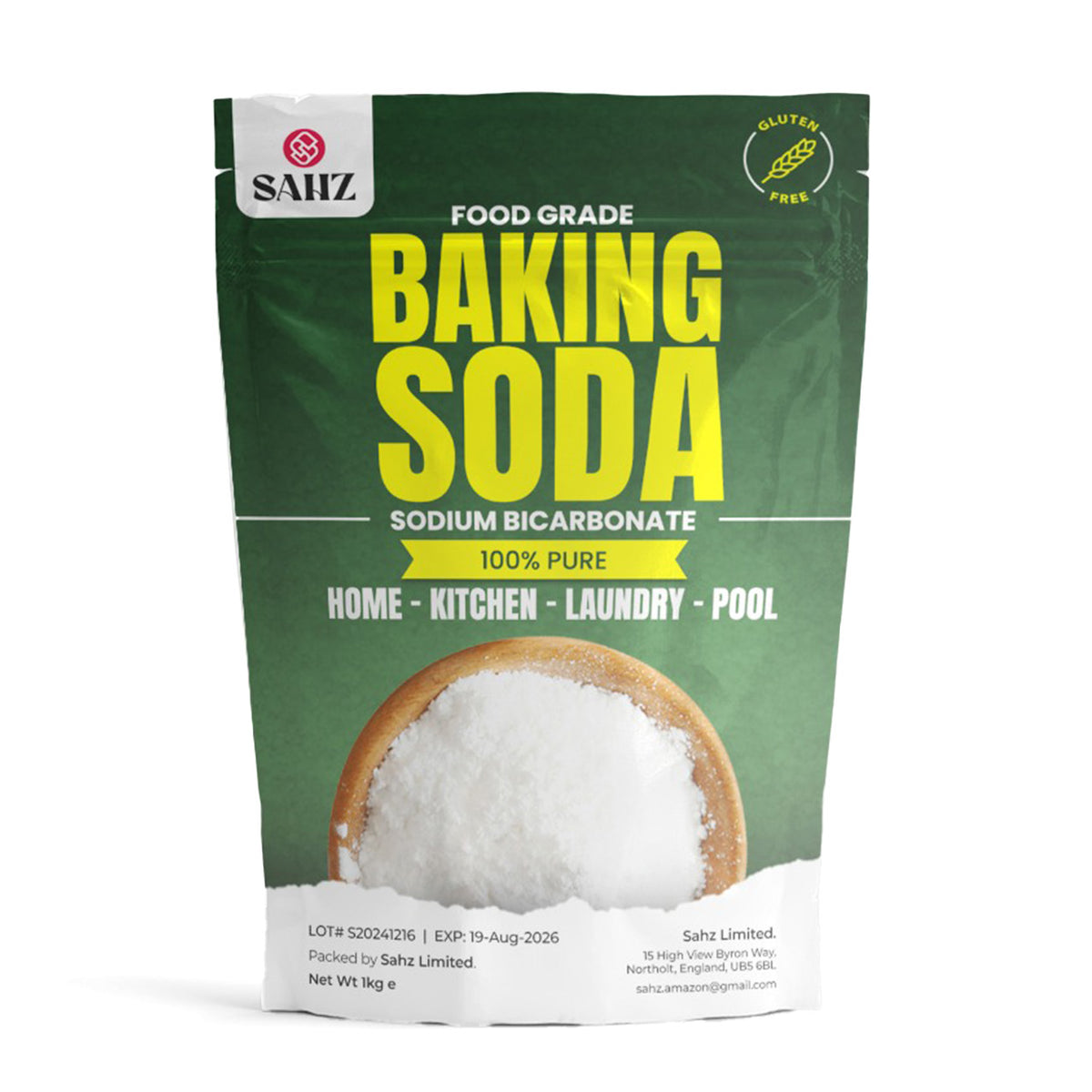 SAHZ Premium Baking Soda-Sodium Bicarbonate